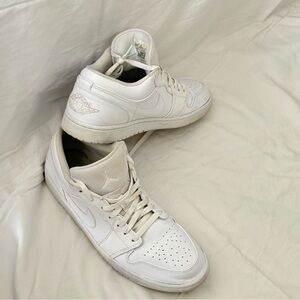 Nike Jordan 1 Lows All-White